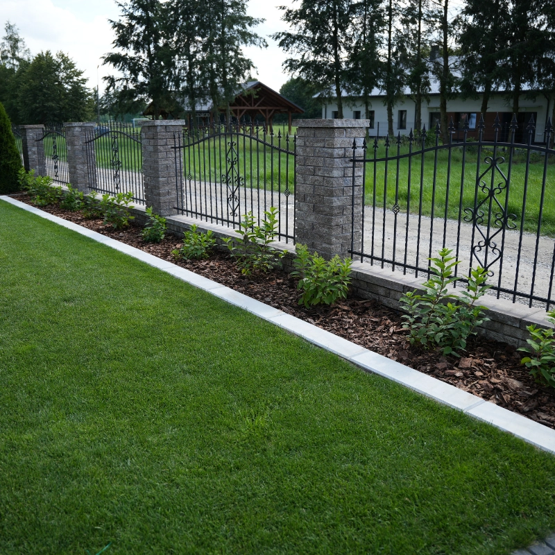 obrzeże trawnikowe z betonu